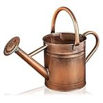 Homarden Metal Watering Can - 81 oz Copper Watering Can with Removable Spout - Galvanized Indoor Watering Can - Bonsai Watering Can for Outdoor - Decorative Small Watering Cans for House Plants