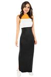 Illi London Women's Maxi Dress ( IL G-17,31,32_Multicolor-2_X-Large)