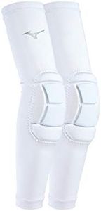 Mizuno MZO Padded Sleeves, White, Large/X-Large