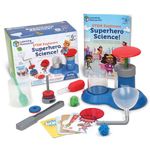 Learning Resources STEM Explorers Superhero Science!, 21 Pieces, Ages 6+, Science Kit, STEM Toys, Science for Kids