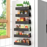 Hleelomi 6 Pack Magnetic Spice Rack