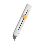 HOTO SK5 Utility Knife, Retractable Box Cutter, 18mm Carton Cutter with 8 Snap-Off Blades, All-Covered Design, Ideal for Home/Office/Crafting