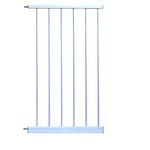 Baybee 45CM Baby Safety Gate Metal Extension Suitable for Staircase and Doorways - White