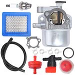 Anxingo Carburetor Replacement for B&S 799866 790845 799871 796707 794304 12H800 Engine Toro 22" Recycler Craftsman Lawn Mower Carb with Air Filter Spark Plug Primer Bulb