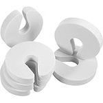 kuou Door Finger Guards, 6 Pack Foam Child Door Stopper Baby Safety Finger Pinch Guard White Color