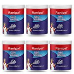 Ranipal Fabric Whitener/Cloth Whitener for Your White and Colored Clothes | Ranipal Fabric Whitener Powder Detergent - Pack of 6 (75 Gm)