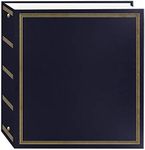 Pioneer Photo Albums TR-100/NB TR-100 Navy Blue Magnetic 3-Ring Photo Album 100 Page