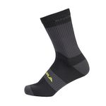 Endura Hummvee Waterproof Cycling Socks II (1-Pack) | Breathable | Durable | Arch Support Socks, Black, L-XL
