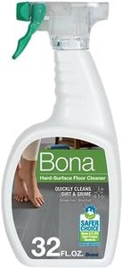 Bona Multi-Surface Floor Cleaner Spray - 32 fl oz - Unscented - Refillable - Residue-Free Floor Cleaning Solution for Stone, Tile, Laminate, and Vinyl Floors