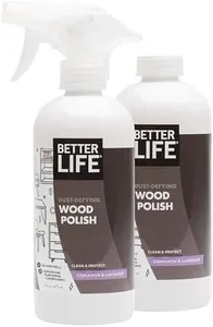 Better Life Natural Wood Polish, Lavender & Cinnamon , 16 Ounces (Pack of 2), 24193