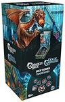 Campaign Dice Tower, Portable 7 Polyhedral Dice Role-Playing Board Games DND Dungeons Dragons MTG Magic The Gathering, for Adults & Kids Ages 8 and up