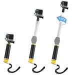 CamKix Waterproof Telescopic Pole/Floating Hand Grip compatible with Gopro Hero and DJI Osmo Action