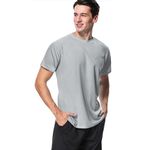 MeetHoo Mens Up2st Rash Guard Shirt, Gray, S UK