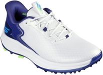 Skechers Mens Go Golf Blade Golf Shoes - White/Navy/Blue - UK 10
