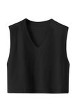 Womens Black Sweater Vest