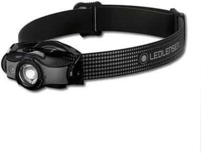 Ledlenser MH5 LED Stirn- und Handlampe in Einem, Outdoor, Akku- oder Batteriebetrieb möglich, 400 Lumen, Rotlichtfunktion, inkl. Akku