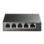 TP-Link 5 Port Fast Ethernet 10/100 Mbps PoE Switch (TL-SF1005P) - 4 PoE Ports at 58 W, Desktop, Plug and Play, Sturdy Metal w/ Shielded Ports, Fanless, Limited Lifetime Protection, Unmanaged