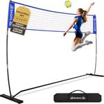 BAGAIL Volleyball Net, 12ft Portabl