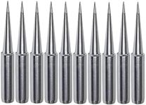 Yakamoz 10Pcs Soldering Iron Tips Replacement 900M Soldering Tips Fine Solder Gun Tips for for Hakko, Radio Shack, TENMA, ATTEN, Quick, Aoyue, Yihua Solder Station