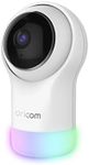 Oricom OBH930PTZ Smart HD Video Baby Monitor with Motorised Pan Tilt Camera - Two-Way Talk, Night Vision, Room Temperature, Wireless, HubbleClub App, Dual Mode