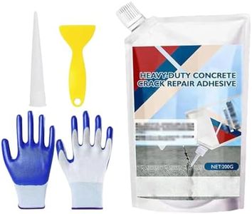 Cement Crack Filler | Waterproof Concrete Crack Repair Filler - Self-Leveling Quick-Drying Slab Sealant Heavy Duty Caulking Glue for Stone, Brick & Indoor