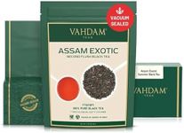 VAHDAM, Fresh Harvest Assam Tea Leaves with Golden Tips, 3.53oz (50 Cups) Strong, Malty & Rich - Exotic Assam Tea Loose Leaf | Pure Assam Black Tea | English Breakfast Tea