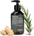 Jean & Len Rosemary & Ginger Hand Soap, Replenishing Effect, Parabens & Silicones, 1 x 250 ml