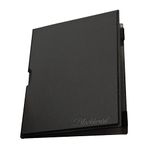 Boogie Board Protective Folio Cover for Blackboard Letter-Size (8.5?x11?) Reusable Notebook, Black (Blackboard Letter Sold Separately)