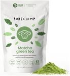 Matcha Tea Powder 100g by PureChimp - Ceremonial Grade from Japan - Pesticide-Free