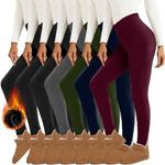 iceROSE 7 Pack Fleece Lined Legging