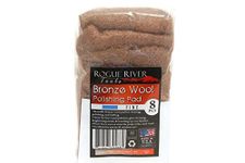 Rogue River Tools Bronze Wool Pads - Fine (8)