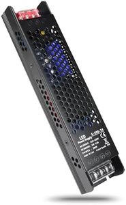 24V Power Supply, 8.5A 200W Universal Regulated Switching Power Supply Adapter, 110-250V AC to 24V DC Transformer, Converter, LED Driver for LED Strip Lights, Lighting Fixtures, Projects, Radio
