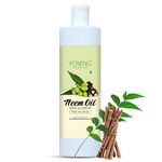 Young Chemist Pure Neem Oil for Skin Allergies, Itching & Hair Care - 500ml, Cold-Pressed for Relief and Growth