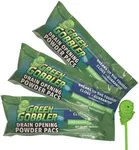 Green Gobbler Drain Clog Remover Powder 3 Uses | Hair Clog Remover | Toilet Clog Remover | Sinks & Tub Drain Cleaner