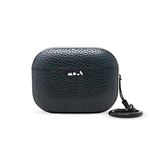 Mous – Airpods Pro 2 Case Cover with Keychain - Wireless Charging Compatible AirPods Pro 2nd Generation Case - Black Leather