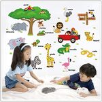 JAAMSO ROYALS Horse Car On Road Design Natural Self Adhesive Peel and Stick Wall Sticker for Wall Decor and Home Decor (60CM x 90CM)