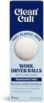 Cleancult Wool Dryer Balls (3 Count