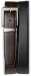 Harbor Bay by DXL Men's Big and Tall Reversible Dress Belt Black/Brown 46/48
