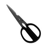 KAI Michel Bras Japanese Kitchen Scissors large, black with a total length of 23 cm - blade 14 cm - premium quality universal scissors kitchen scissors