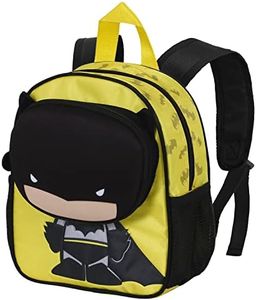 DC Comics Batman Bobblehead-Zaino Pocket, Giallo, 22 x 28 cm, Capacità 6 L