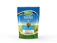 Andys Premium Lawn Seed All Purpose Grass Seed Sun and Shade Mix (1kg (2.2 lbs))