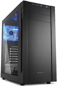Sharkoon s25-w - Caja de Ordenador, pc Gaming, semitorre ATX, Negro.