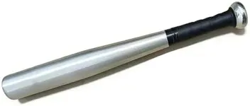 17-Inch Mini Aluminum Baseball Bat - Lightweight One Hand Training Bat, Compact Personal Home Utility Tool for Urban Commute, Portable Tire Checker for Trucks & Cars