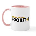 CafePress Marketing Rockstar 2 Mug 11 oz (325 ml) Ceramic Coffee Mug