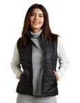 Amazon Brand - Symbol Women's Quilted Polyester Jacket (AW19KJ002_Black_Small)