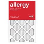 AIRX FILTERS WICKED CLEAN AIR. 16x25x1 Air Filter MERV 11 Pleated Furnace Filter - Made in the USA - Box of 6