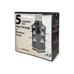 Clifton 5 pack Acoustic Guitar String Western Guitar String Steel Guitar String Light Tension For Beginning Players (Acoustic guitar strings)