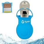 Tylola Showers-Bathtub Faucet Ball Water Filter. Zeolite Detox-Ionic Detox Bath,Remove Fluoride&Heavy Metal,Hard Water Softening.Silicone Shell,Skin-Friendly.2 Filter Cartridges.Bath Tech 3000-2