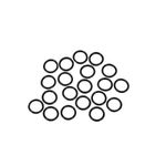 DealMux O-Rings Nitrile Rubber, 5mm Inner Diameter, 7mm OD, 1mm Width, Round Seal Gasket(Pack of 20)