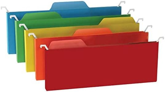 Find It Hanging File Folders for Filing Cabinet Storage - Pack of 6, Mini-Sized File Folder Set for Documents and Valuables - Filing Products for Organization, Back to School Supplies, Assorted